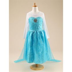 šaty/kostým Frozen-Elsa +korunka