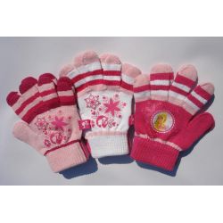 Barbie rukavice v troch farbách
